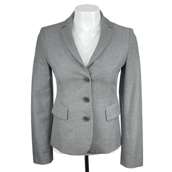 United Colors Of Benetton Jackets & Blazers - UNITED COLORS OF BENETTON 3 Button Blazer Sz XXS Gray